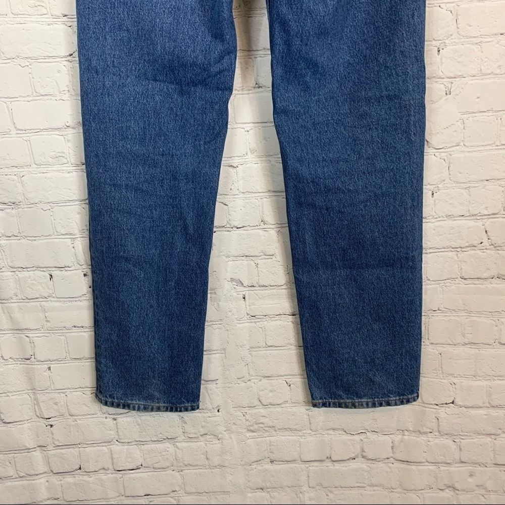 ASOS Collusion Mom Jeans size 30long Dark Wash - Picture 7 of 12